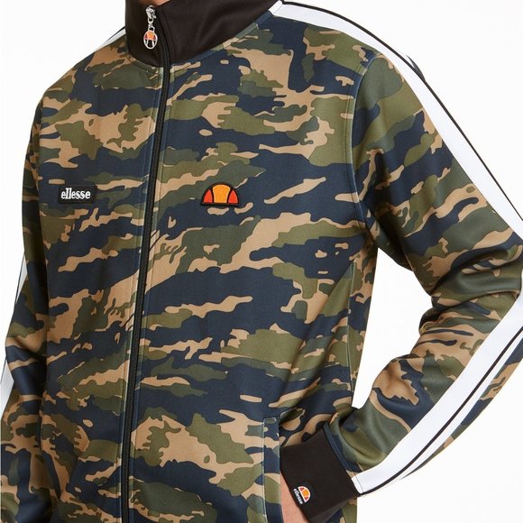 ellesse camo jacket